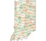 Indiana County Map