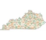 Kentucky County Map