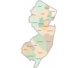 New Jersey County Map