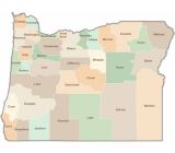 Oregon County Map