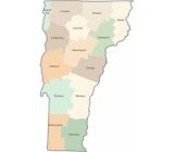 Vermont County Map