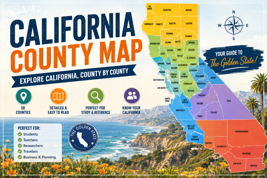 California County Map