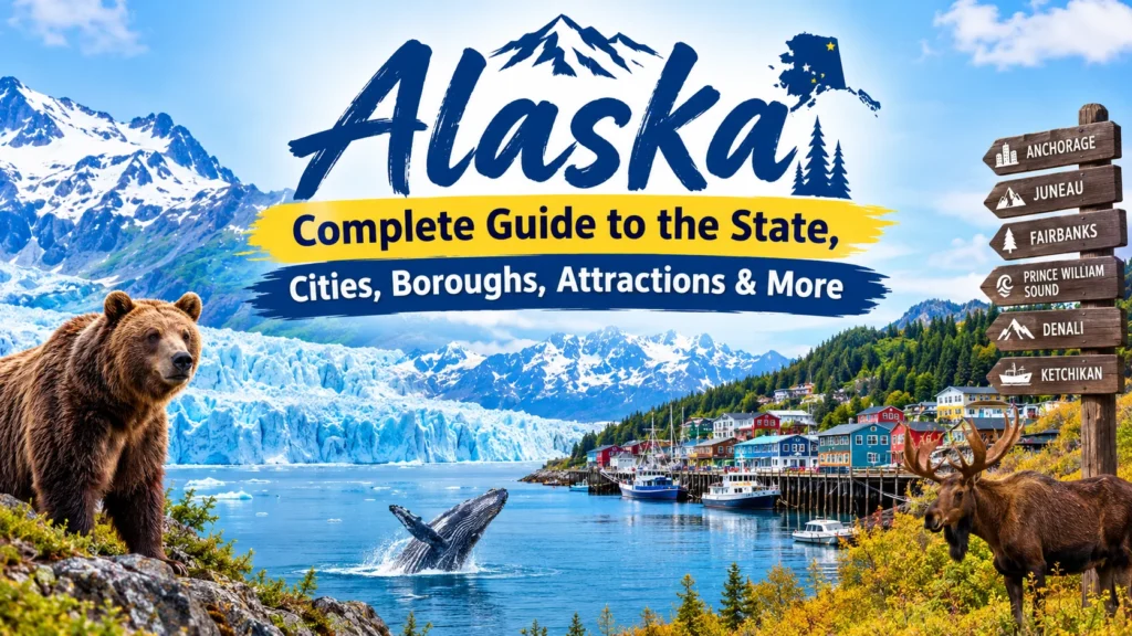 Alaska: Complete Guide to the State, Cities, Boroughs, Attractions & More