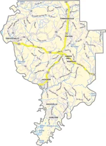 Clarke County Alabama GIS Map