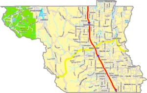 Colusa County California GIS Map showing county boundaries, cities, roads, and geographic features.
