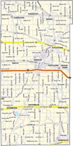 DeKalb County Illinois GIS map showing county boundaries and location