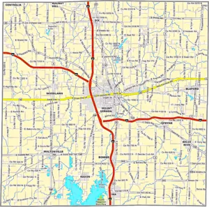 Jefferson County Illinois GIS map showing county boundaries and location