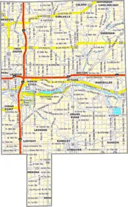LaSalle County Illinois GIS map showing county boundaries and location
