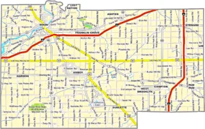 Lee County Illinois GIS map showing county boundaries and location