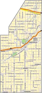 Piatt County Illinois GIS map showing county boundaries and location