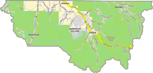 Pitkin County Colorado GIS Map showing county boundaries, cities, roads, and geographic features.