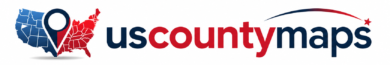 US County Map Logo